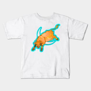 Cow on the moon Kids T-Shirt